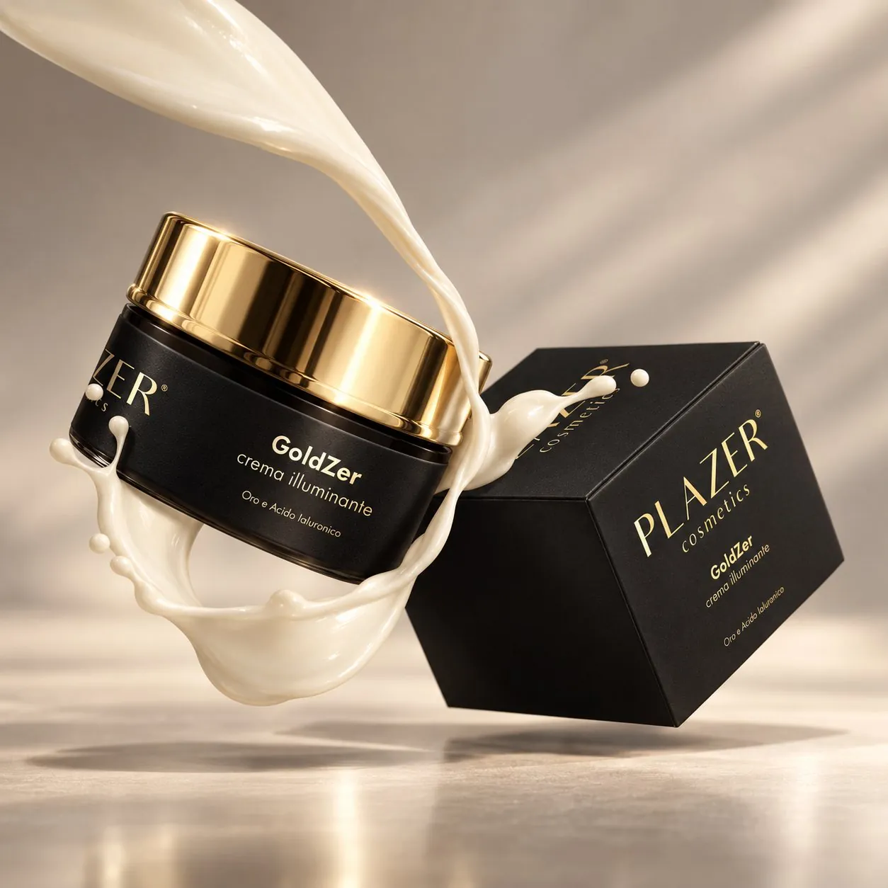Plazer Cosmetics, crema GoldZer